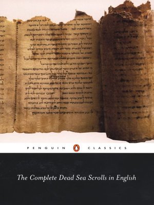 cover image of The Complete Dead Sea Scrolls in English
